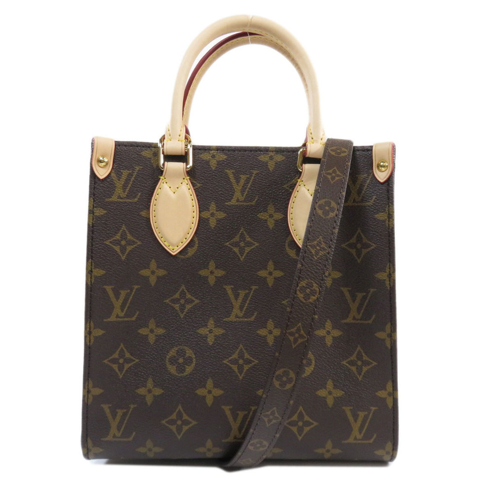 Louis Vuitton Sac Plat BB Handbag Monogram Canvas